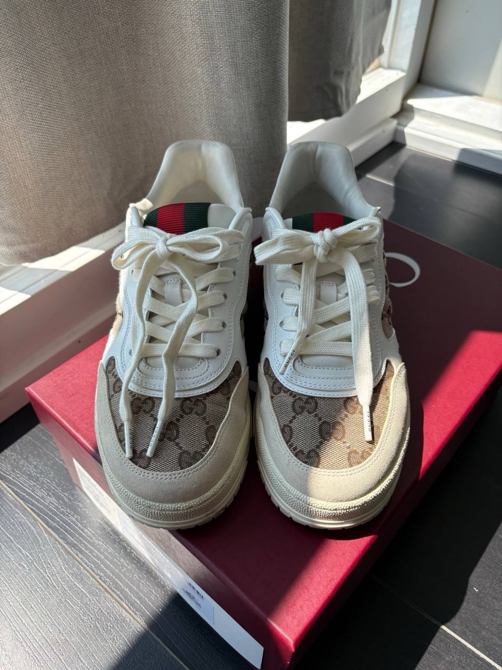 Gucci Re-Web Sneakers – Original GG Canvas – Men’s